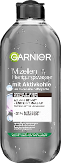 Mizellen Reinigungswasser All-in-1 mit Aktivkohle Garnier Skin Active