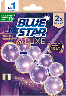WC-Stein Deluxe Magische Mondblume BLUE STAR