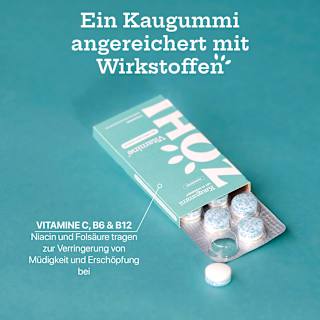 Kaugummi, Vitamine Minze, zuckerfrei ZOHI