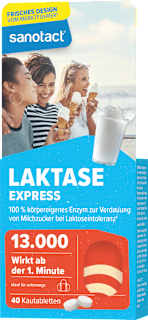 Express Laktase 13000 Kautabletten 40 St sanotact
