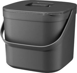 Bio-Mülleimer aus Recyclingmaterial Profissimo