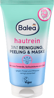 Reinigung Peeling & Maske hautrein 3in1 Balea