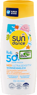 Sonnenmilch Kids MED ultra sensitiv LSF 50+ SUNDANCE