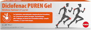Diclofenac PUREN Gel Diclofenac-Natrium 0,01 g/g Gel PUREN
