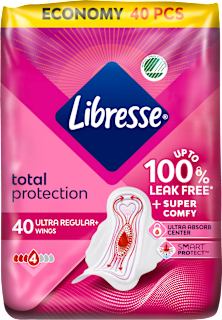 Дамски превръзки Ultra+ Freshness&Protection Libresse