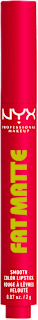 balzám na rty Fat Matte 15 Fuzzy Flame NYX PROFESSIONAL MAKEUP