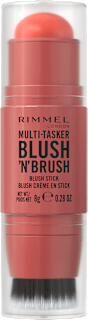 Multi-Tasker BLUSH 'N' BRUSH rumenilo u stiku - 250 Coral Dust RIMMEL LONDON