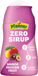 Sirup ZERO Mango-Maracuja Pfanner
