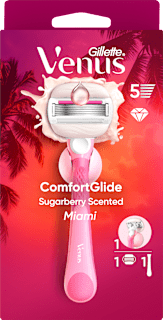 Maszynka do golenia Sugarberry Miami Vibes + wkład Comfortglide   Gillette Venus