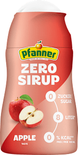 Sirup ZERO Apple Pfanner