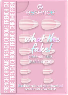 Künstliche Nägel What The Fake! 05 French Chrome essence
