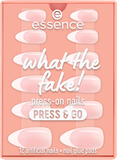 Umelé nechty What The Fake! Press & Go 01 French Nails essence