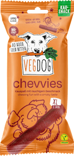 Kausnack Hund Chevvies VEGDOG