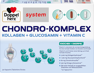 Doppelherz system Chondro-Komplex Kapseln+Tabletten+Sticks je 30 St Doppelherz