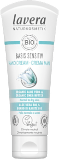 Crema mani Basis Sensitiv lavera NATURKOSMETIK
