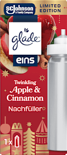 Lufterfrischer Minispray eins Apple and Cinnamon Nachfüllpack glade