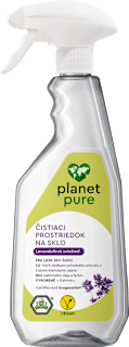 Čistiaci prostriedok na sklo Levanduľová sviežosť planet pure