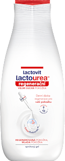 sprchový gel regenerační lactourea lactovit