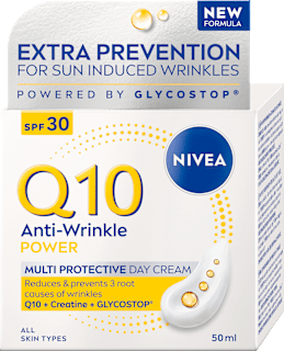 Denný pleťový krém proti vráskam Q10 Power Multi Protective SPF 30 NIVEA