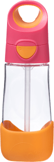 Butelka tritanowa ze słomką 450 ml, Strawberry Shake b.box
