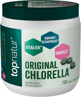 Chlorella tablety Topnatur