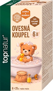 ovesná koupel pro děti Topnatur
