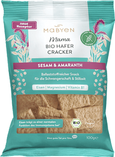 Hafer Cracker Sesam & Amaranth Mama Mabyen