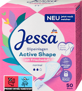 Salvaslip profumati Active Shape, normal Jessa