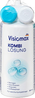 Soluție combinată + recipient pentru lentile de contact Visiomax