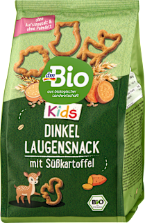 Laugensnack Dinkel mit Süßkartoffel dmBio