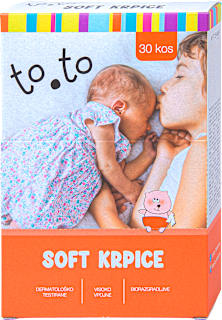 Biorazgradive meke jednokratne krpice za negu beba, od rođenja to.to