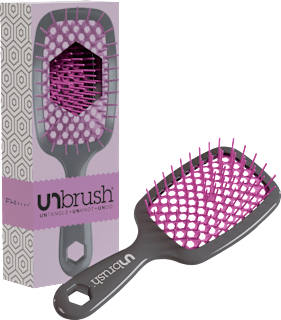 Haarbürste Detangling Hair Brush Orchid UNbrush