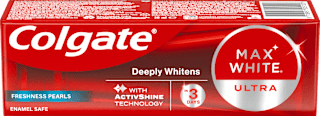 MAX WHITE pasta za zube ULTRA FRESHNESS PEARLS Colgate