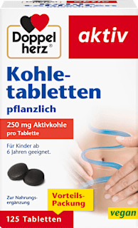 Kohletabletten 125 St Doppelherz