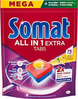 tablety do myčky ALL IN1 EXTRA Lemon Somat
