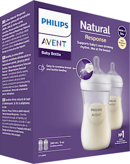 Set bočica za bebe Natural, 1+ mj. PHILIPS AVENT