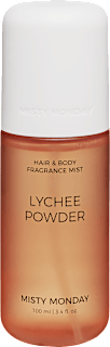 Test- és hajpermet Lychee Powder MISTY MONDAY