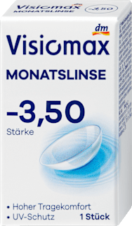 kontaktní čočky měsíční -3,50 DP Visiomax