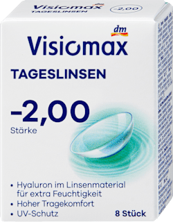kontaktní čočky denní -2,00 DP Visiomax