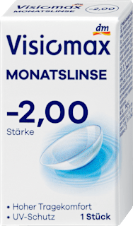 kontaktní čočky měsíční -2,00 DP Visiomax
