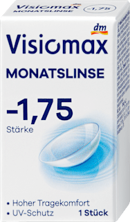 kontaktní čočky měsíční -1,75 DP Visiomax