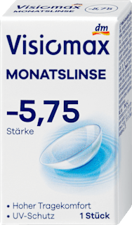 Mesačné kontaktné šošovky, dioptria -5,75 Visiomax