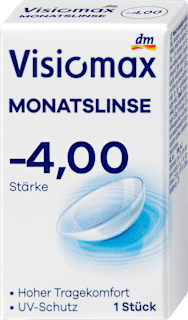 Soczewka kontaktowa miesięczna -4,00 Visiomax