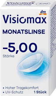 Mesečna kontaktna leča, dioptrija -5,00 Visiomax