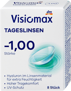 Dnevne kontaktne leče, dioptrija -1,00 Visiomax