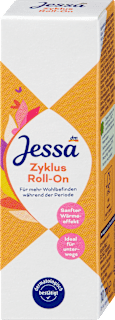 Roll-on za boljše počutje med menstrualnim ciklusom z grelnim učinkom Jessa
