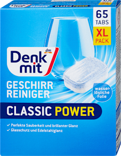 Pastiglie per lavastoviglie CLASSIC POWER Denkmit