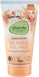 Handcreme Seaside Balance mit Sanddorn & Hafer alverde NATURKOSMETIK