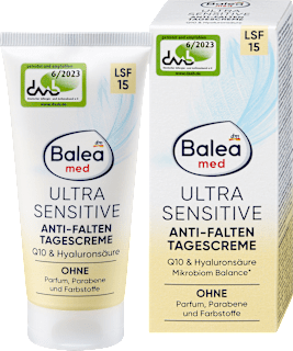 Tagescreme Q10 Hyaluron LSF15 Balea med