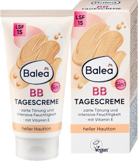 Tagescreme BB Creme Heller Hautton LSF 15 Balea